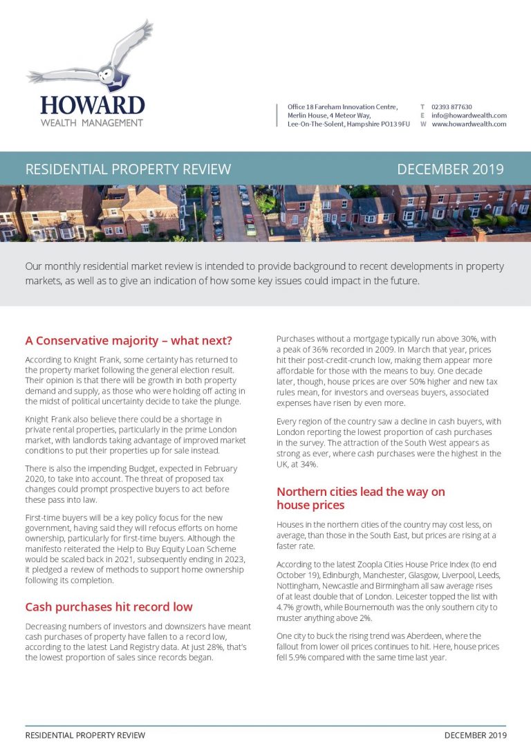 Residential Property Market Review December 2019 page 001