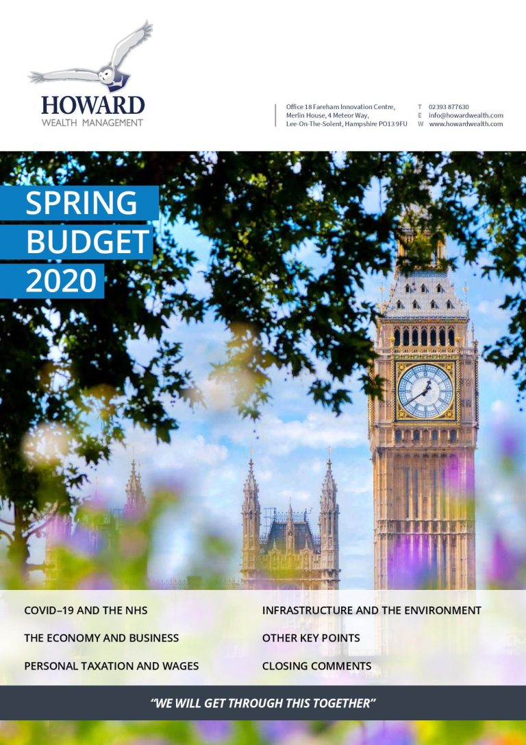 Howard Wealth Spring Budget 2020 page 001