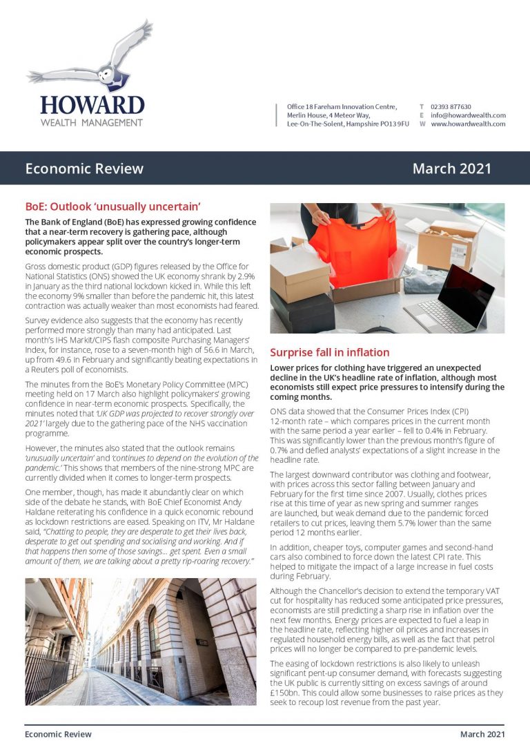 Economic Review March 2021 page 001
