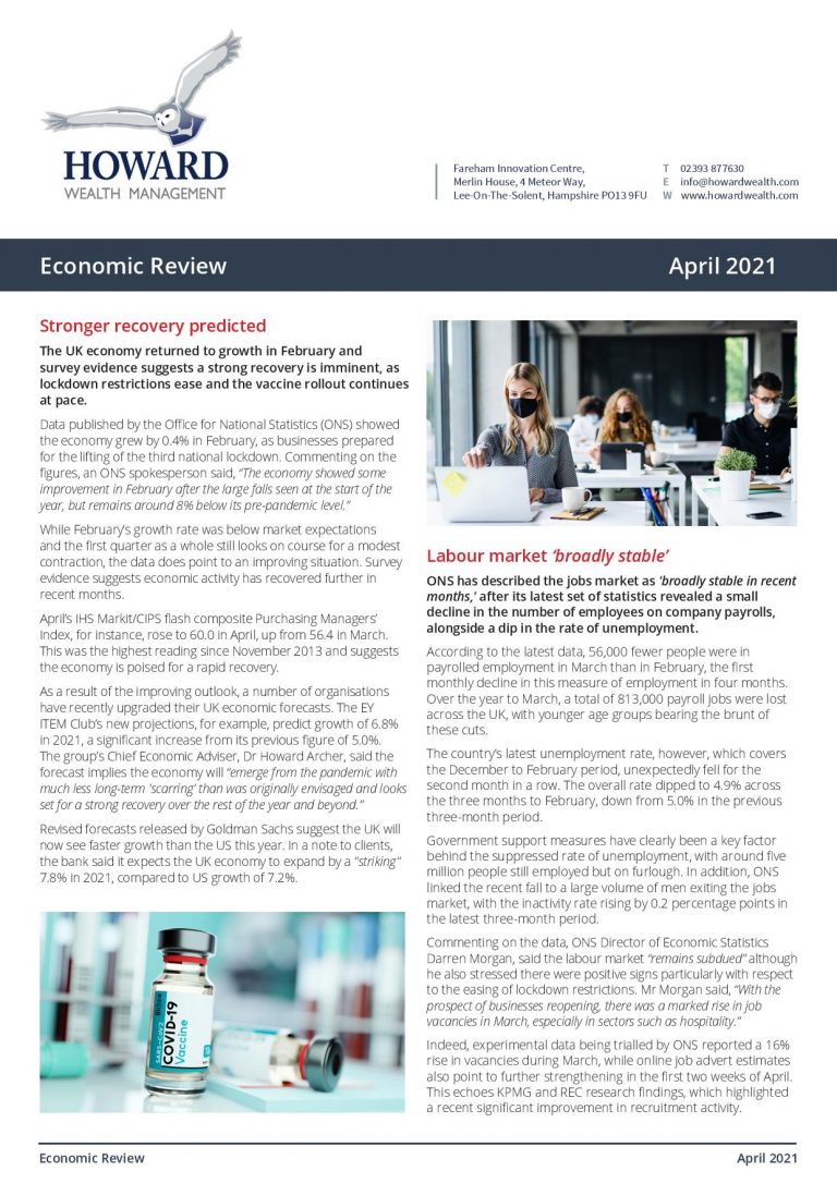 Economic Review April 2021 page 001