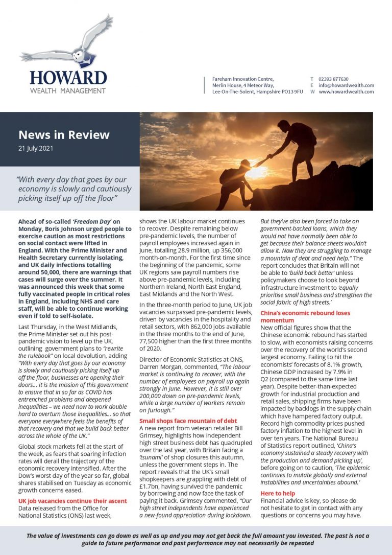 News in Review 21st July 2021 page 001
