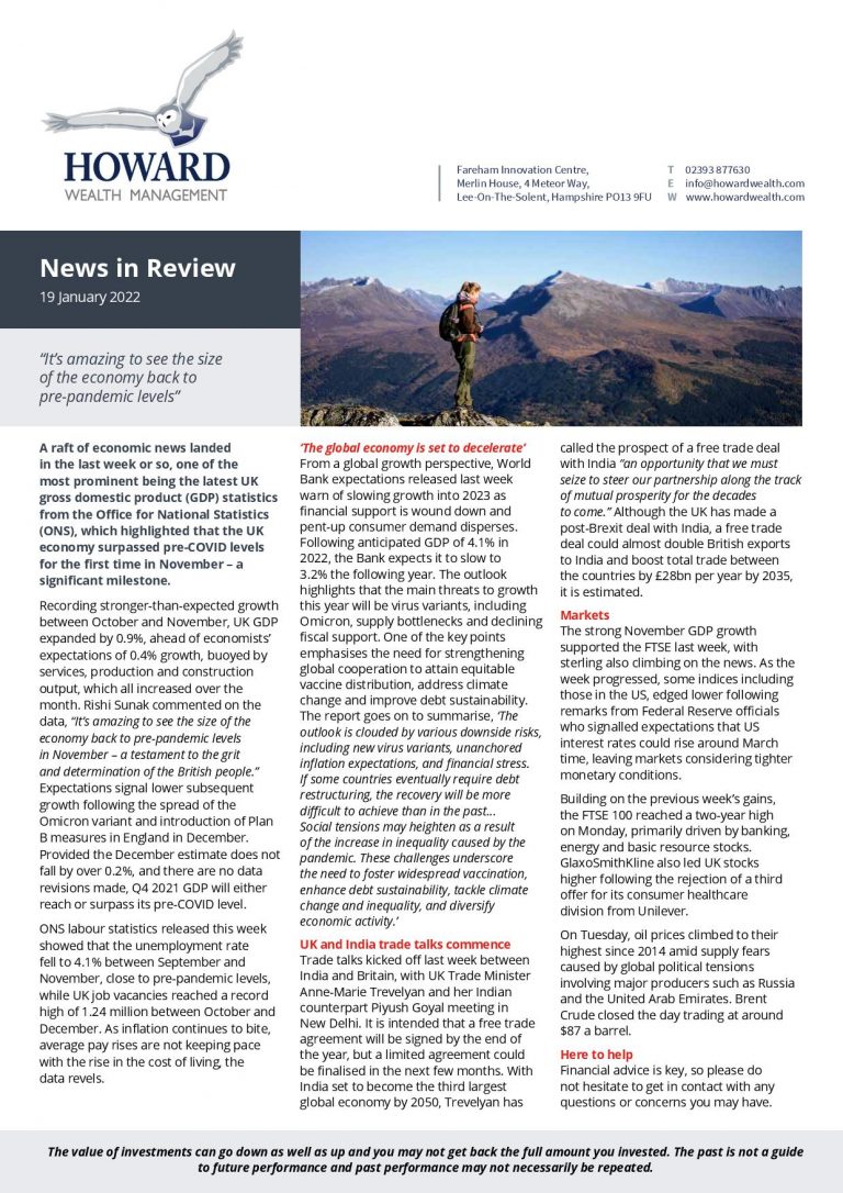 News in Review 19th January 2022 page 001