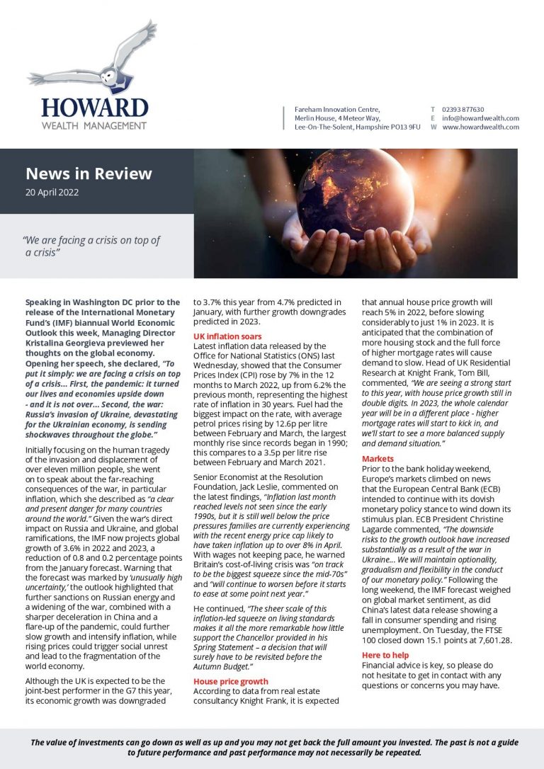 News in Review 20th April 2022 page 001