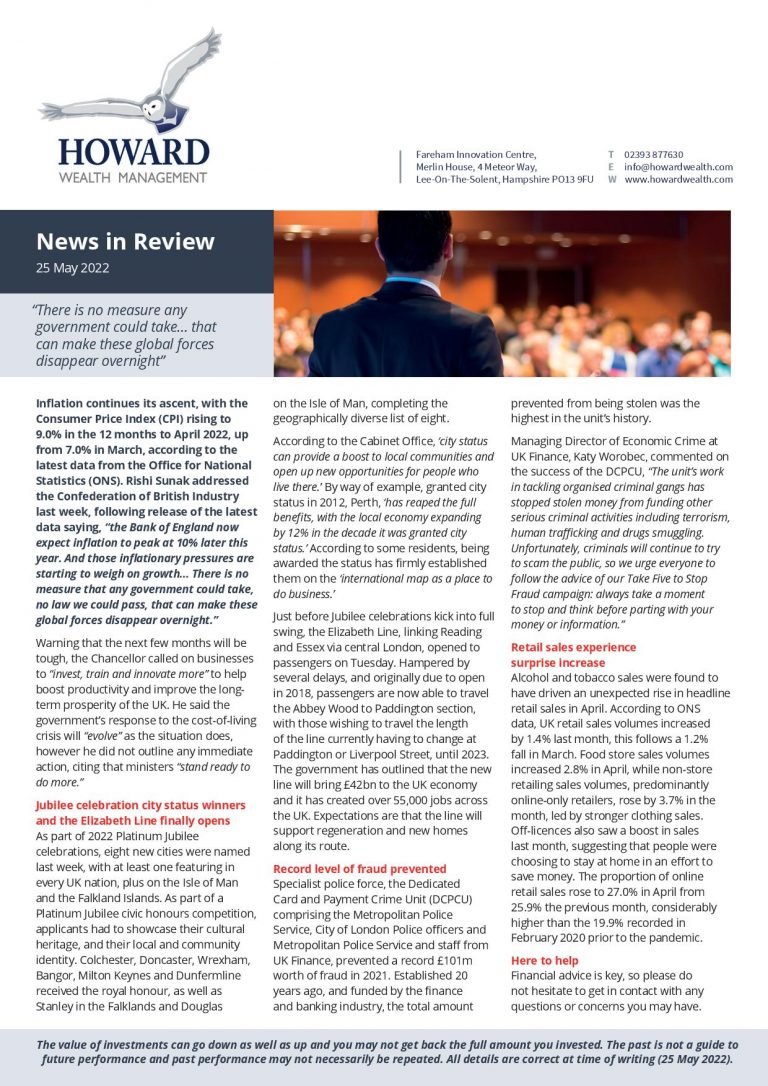 News in Review 25th May 2022 page 001