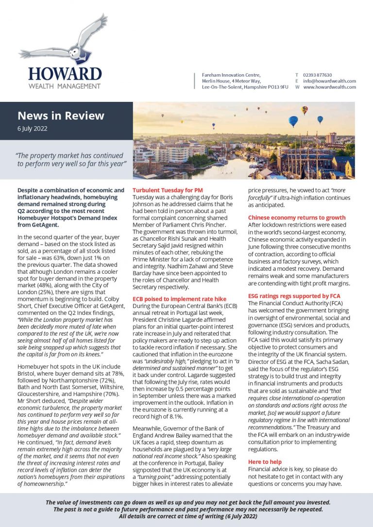 News in Review 6th July 2022