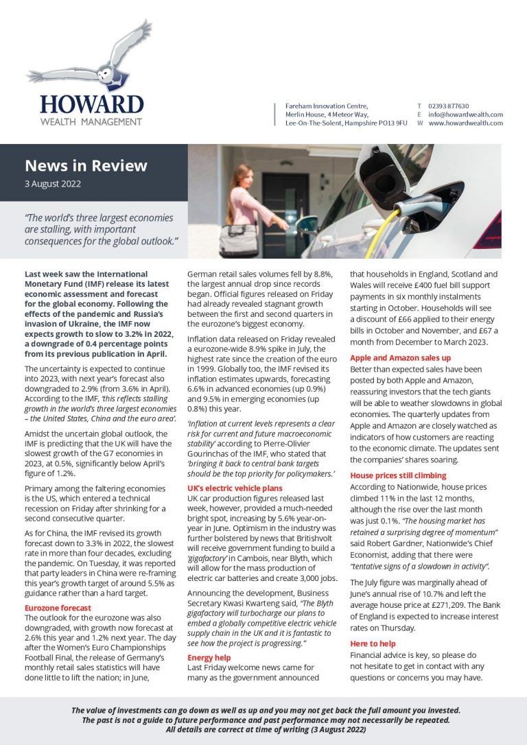 News in Review 3th August 2022
