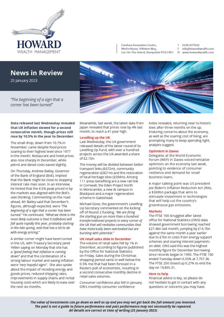 News in Review 25th January 2023