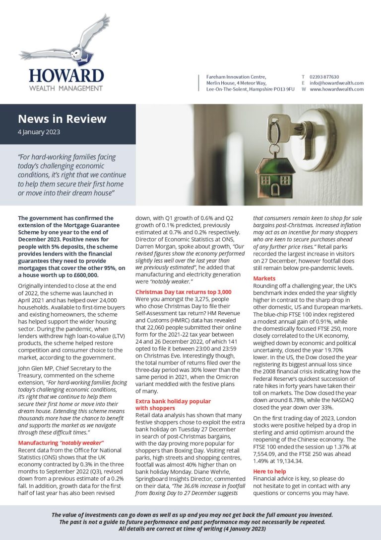 News in Review 4th January 2023