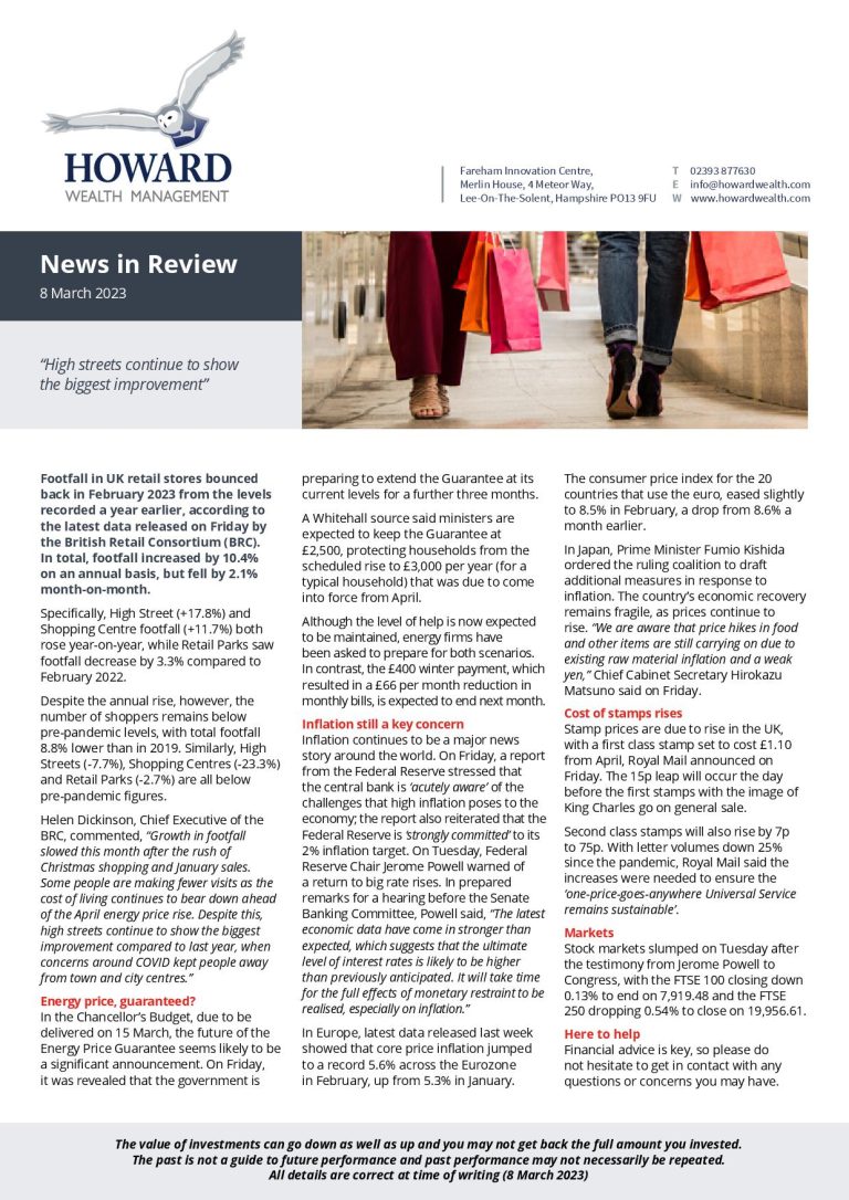 News in Review 8th March 2023