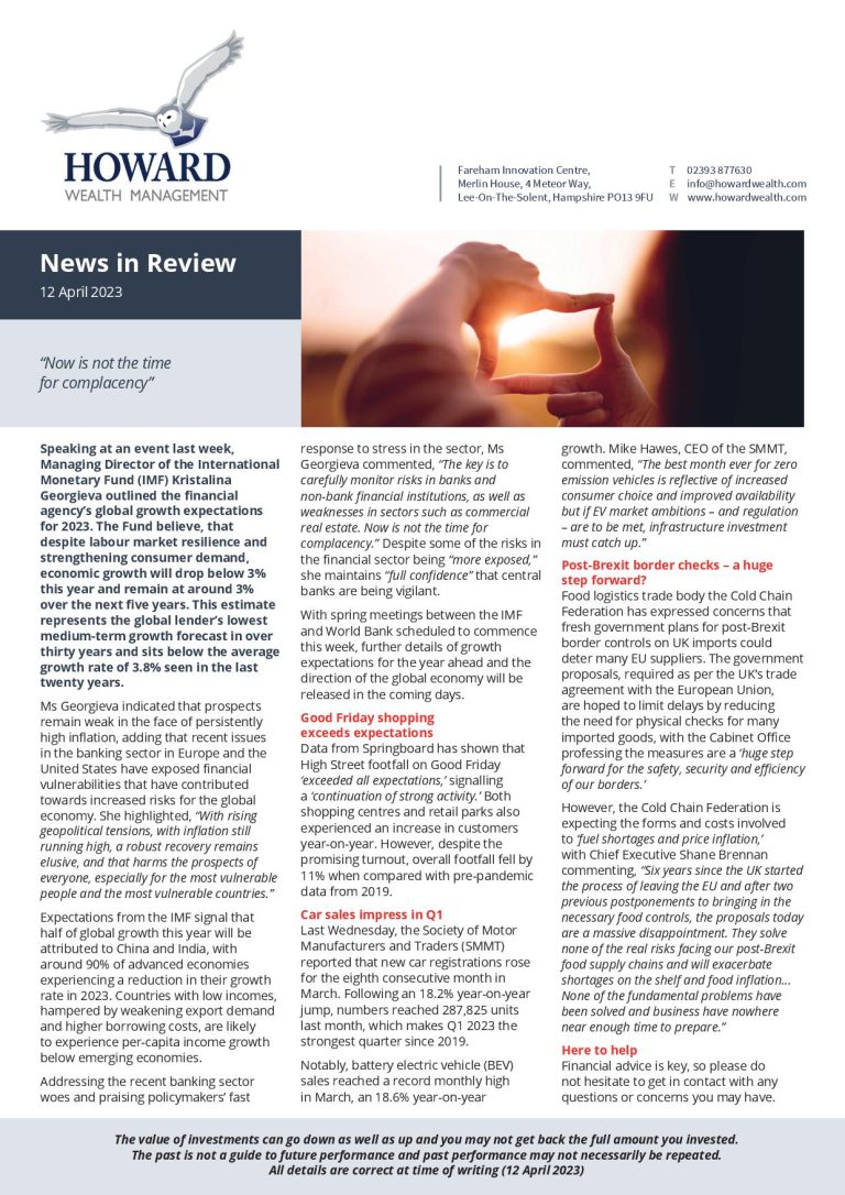 News in Review 12th April 2023