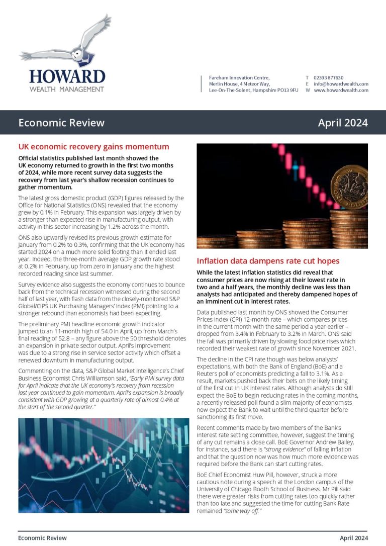 Economic Review April 2024