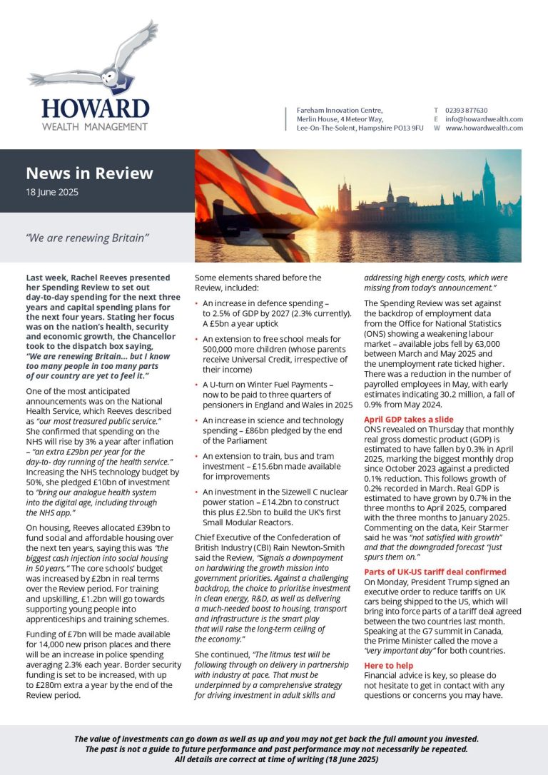 News in Review 18th June 2025