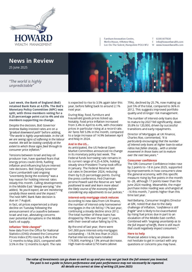 News in Review 25th June 2025