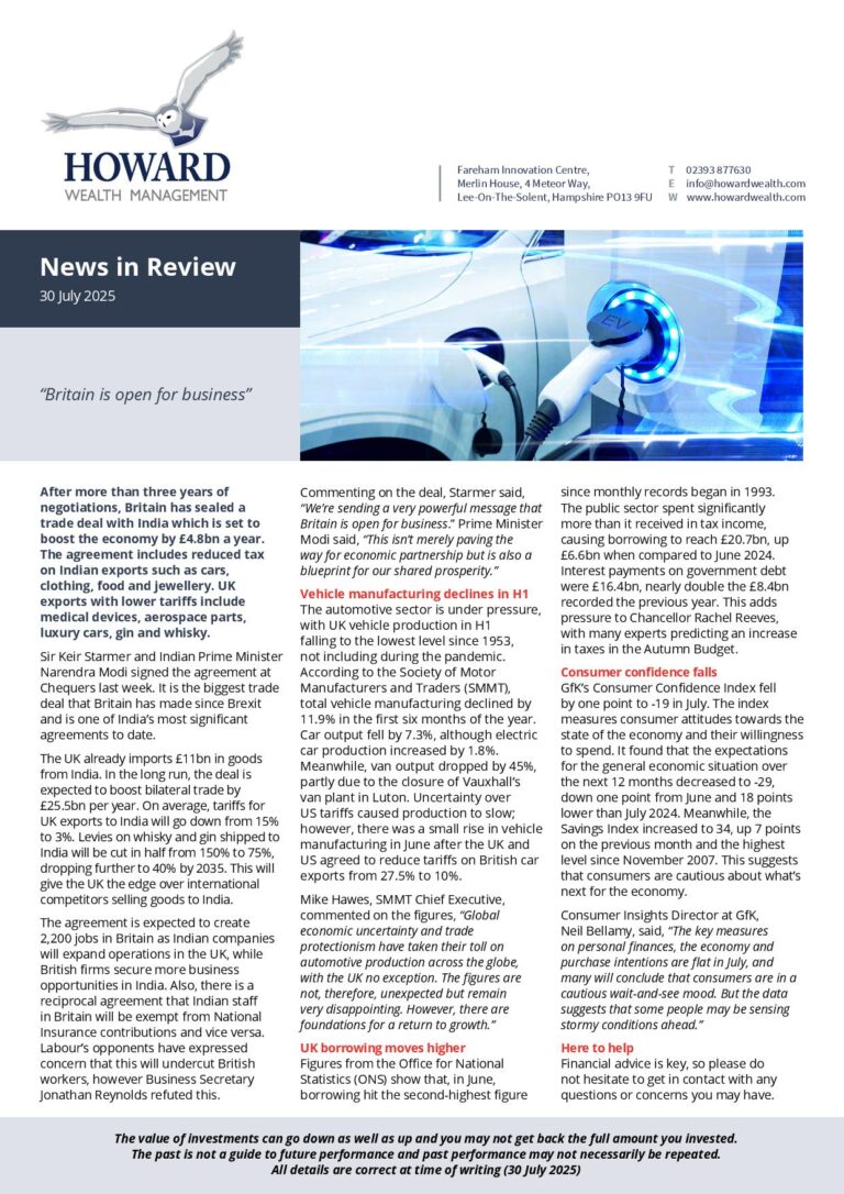 News in Review 29th July 2025