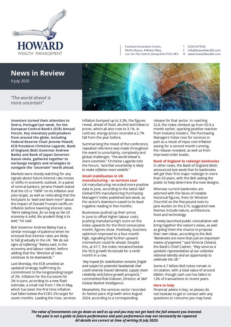 News in Review 9th July 2025
