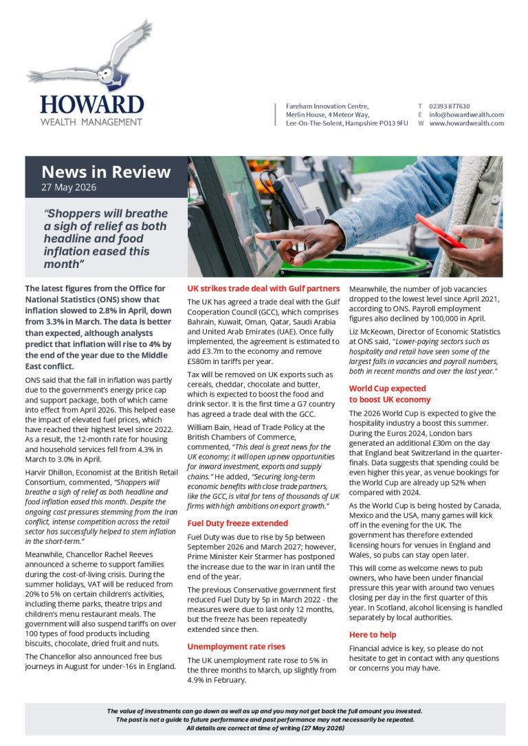 News in Review 27th May 2026