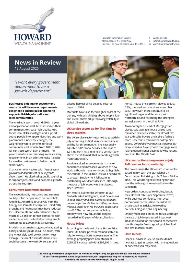 News in Review 12th August 2026