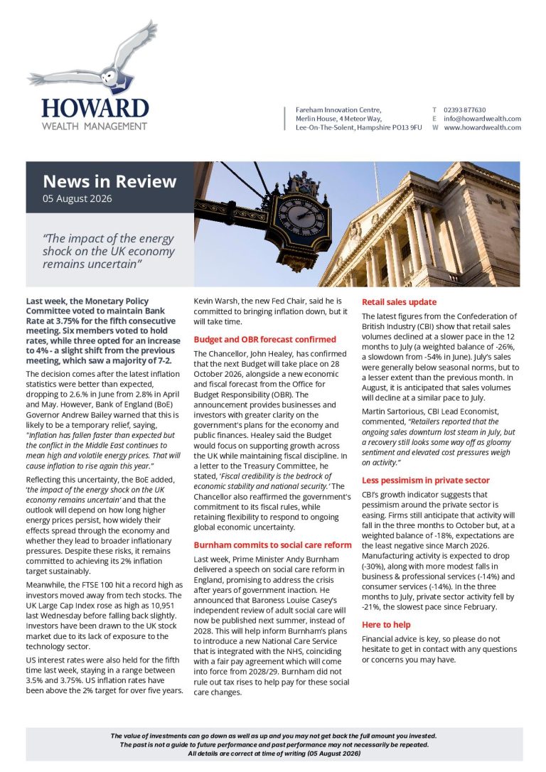 News in Review 8th August 2026