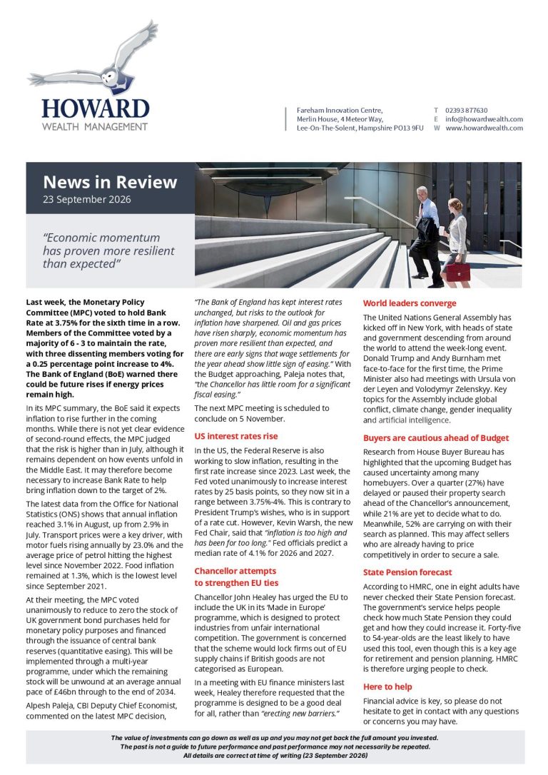News in Review 23rd September 2026