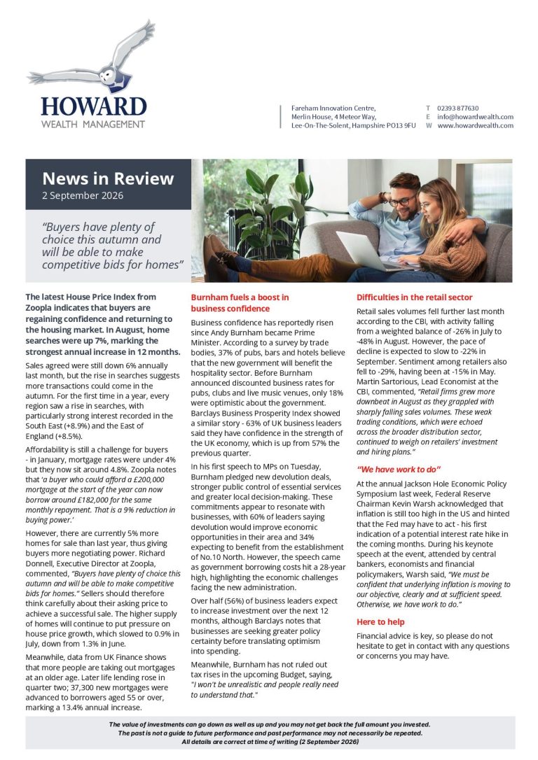 News in Review 2nd September 2026