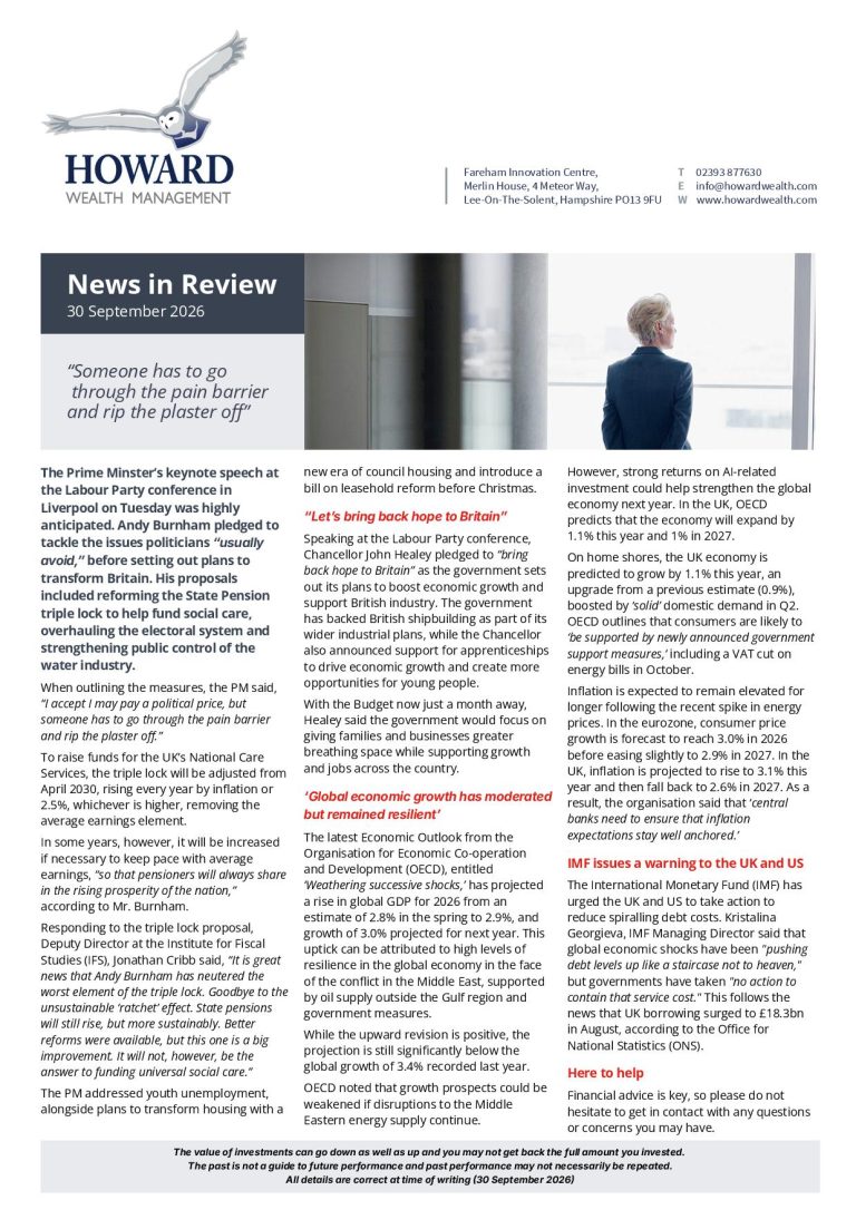 News in Review 30th September 2026