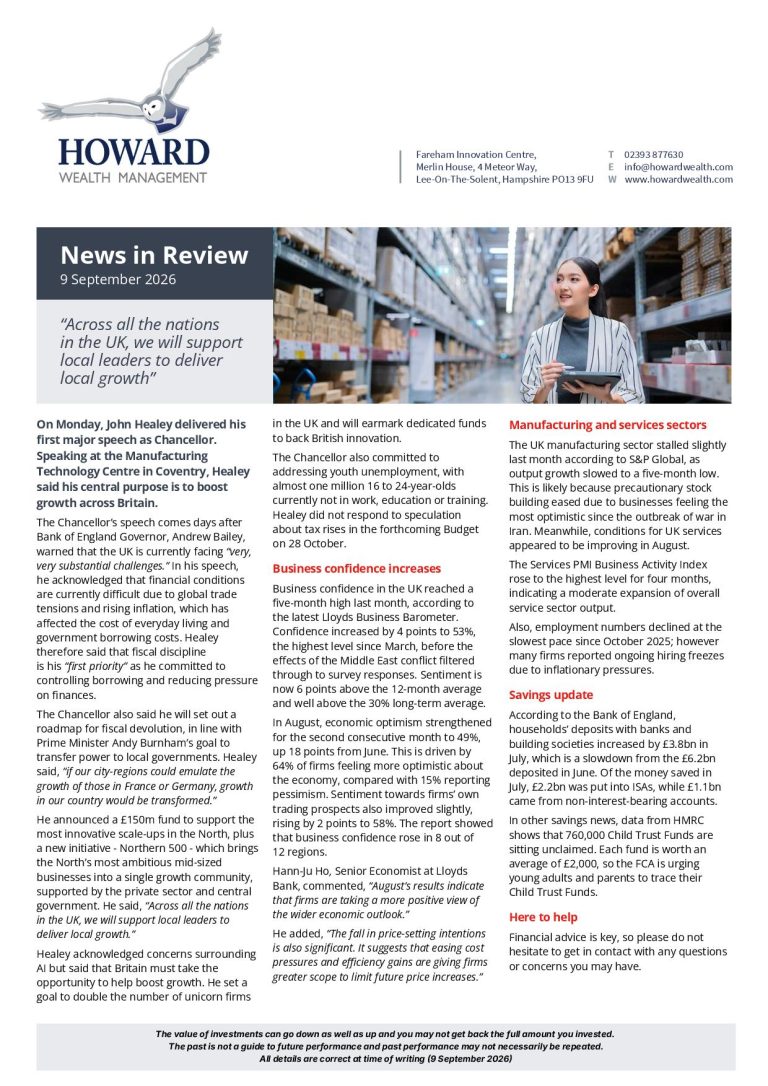 News in Review 9th September 2026